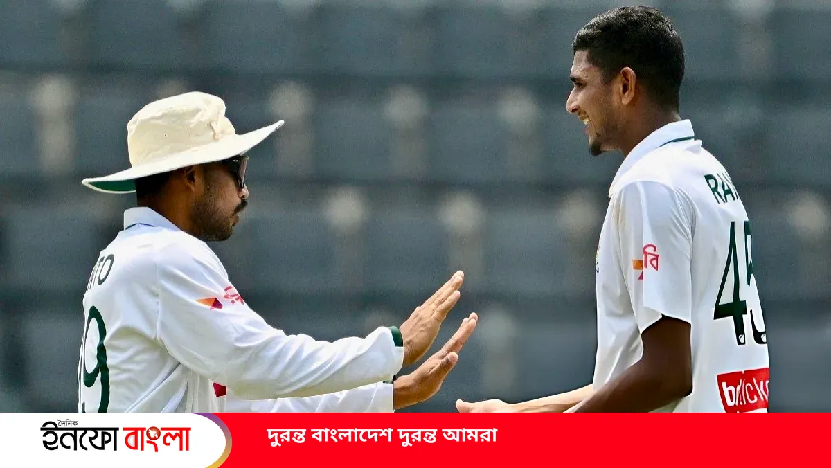 সিলেট টেস্টে জয়ের সুবাস পাচ্ছে বাংলাদেশ, তিন উইকেটে পাকিস্তানের প্রয়োজন ২২১ রান